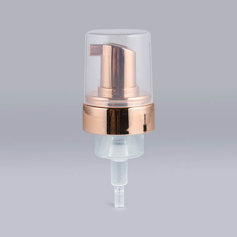 Gold plating pump cleansing foam pump