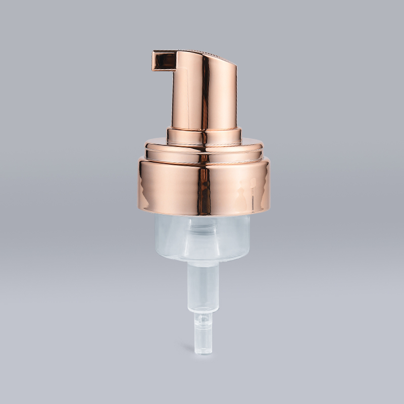 Gold plating pump cleansing foam pump